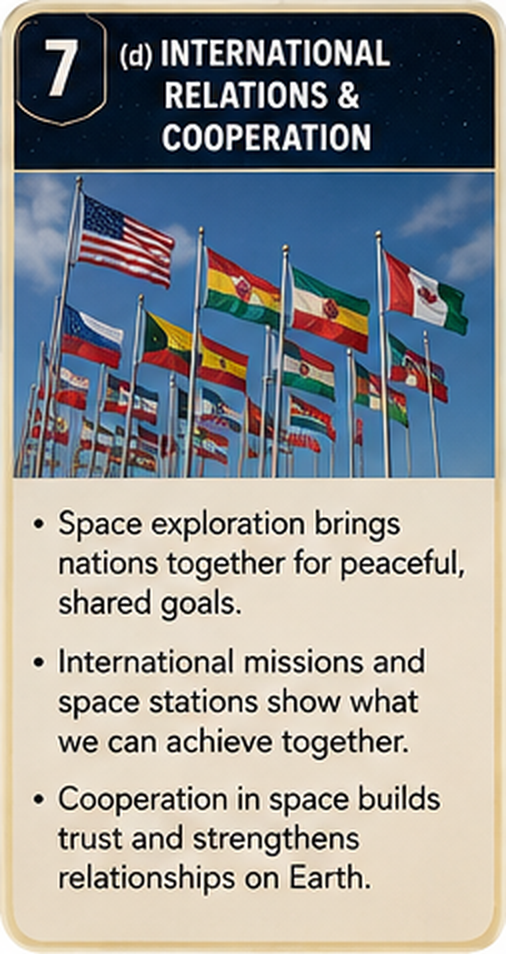 Teaching card 7: International Relations & Cooperation